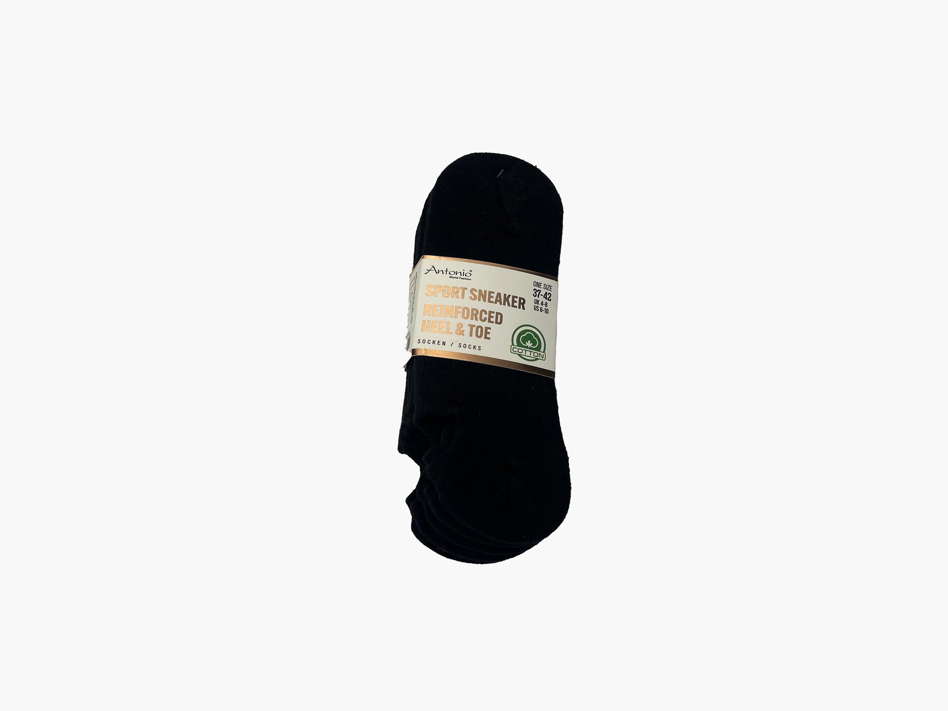 Sport Sneaker Reinforced Heel&Toe Socken 5 Paar