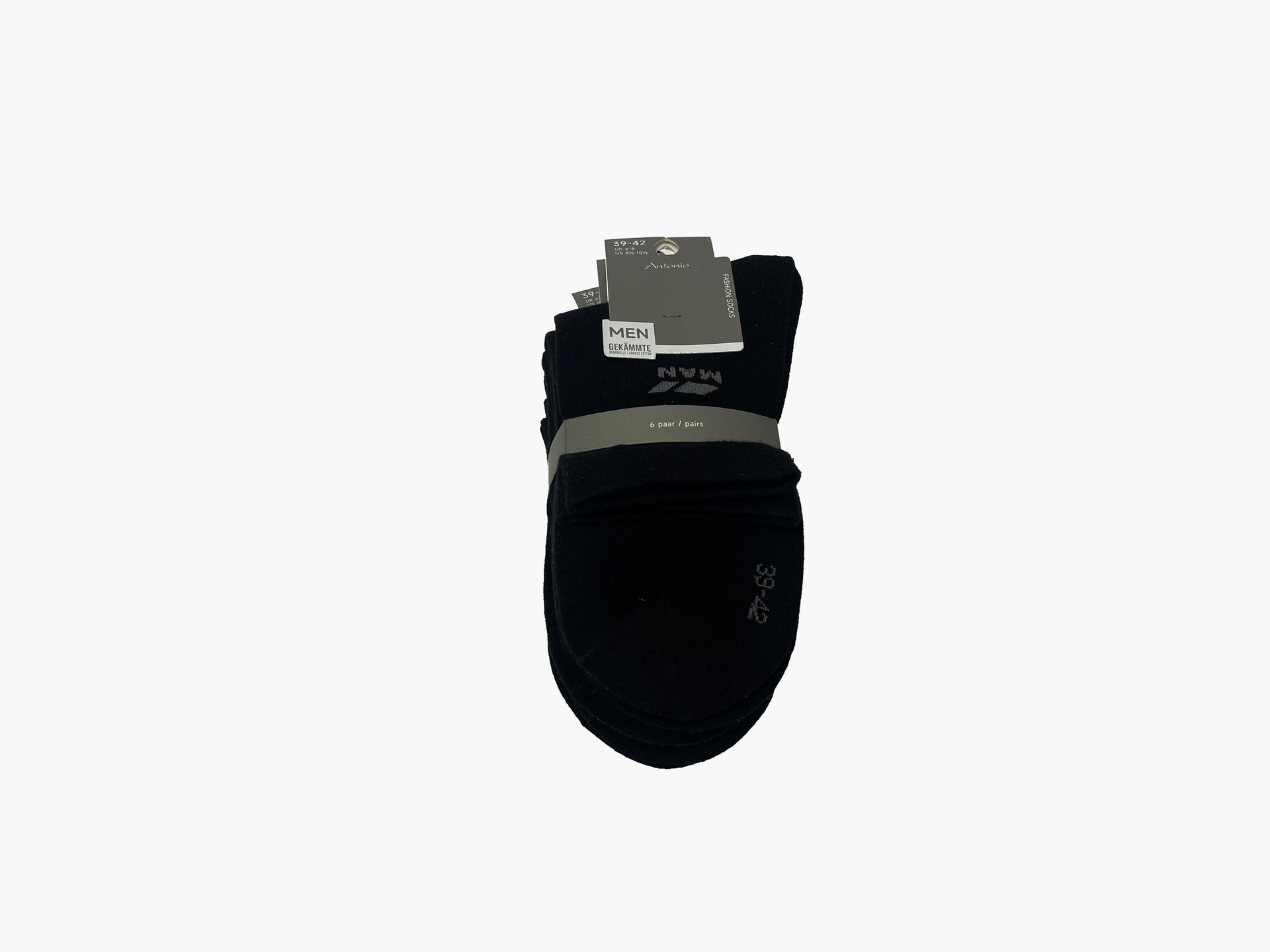 Men Gekammte Combed Cotton Fashion Socken 6 Paar